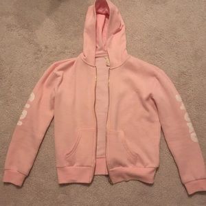 Forever 21 girls pink jacket with sequins